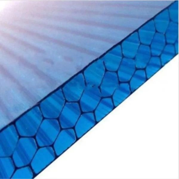 Polycarbonate Hollow Sheet PC Hollow Sheet Four-layer Twin-wall Honeycomb Panel Original Place Guangdong Strong Impact Resistance