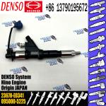 Hino E13C Diesel Engine Fuel Injector 23670-E0341 095000-5225