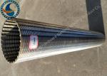 0.2mm Slotted Johnson Wedge Wire Screens Chemical / Thermal Resistant