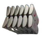 Strongest NdFeB Magnet N52 30X19X4.5 One Side Flat One Side Curved As Motor