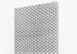 OEM 1.5mm Decorative Metal Mesh Screen 15ft Steel Wire Fabric Facade Architectur