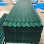 Corrugated Color Coated Galvalume Roofing Sheet Pre Painted ASTM DIN JIS