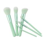 Portable Travel 9pcs OEM Plastic Makeup Brushes