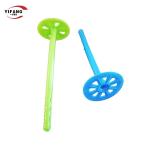 Anti Aging Insulation Board Fasteners / Plastic Cement Anchors Easy Deformation