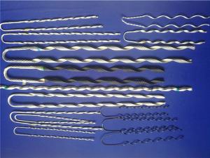 Wholesale Zinc Galvanized Wire Preformed Dead End Silver Package 50pcs/Box from china suppliers