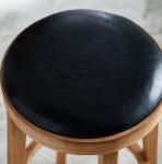 Specific Bar Chair Newest Design Wood Modern Upholstered Round High Chairs for