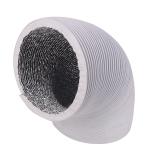 162-252 Air Quantity PVC Coated Aluminum Pipes Customized Composite Tube