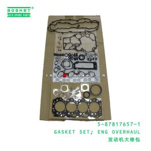Wholesale 5-87817657-1 Engine Overhaul Gasket Set 5878176571 For ISUZU NHR from china suppliers