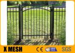 25x25mm Picket Security Metal Fencing 6 Point Welds For Garden