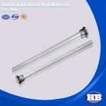 ASTM AZ63 Extruded Magnesium Anode Rod For Solar Water Heater Or AZ31