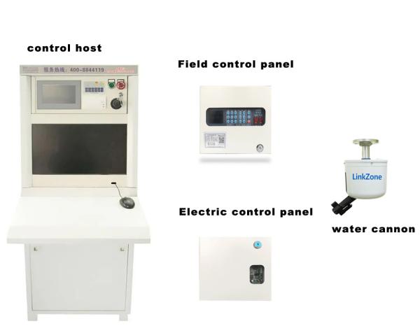 Error Free Positioning Fire Water Cannon Stainless Steel Fire Fighting Monitor