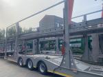 New double-layer steel design for car towing, trailer, transport vehicle, semi