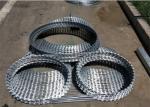 Galvanized Concertina Straight Razor Wire BTO22 Razor Barbed Wire