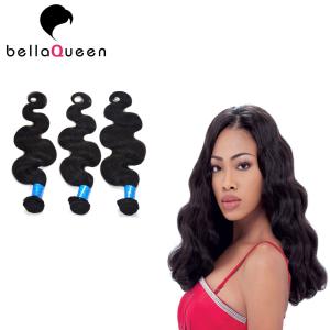 Wholesale Double Drawn 100 Indian Remy Human Hair No Tangle And No Shedding from china suppliers