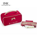 Red Multi Function Foldable Travel Toiletry Bag