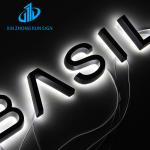 Professional backlit letters edge light acrylic custom led neon sign