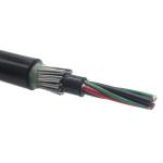 GDTS53 GDTS33 Hybrid Fiber Optic Cable 12 Fiber Count Single Mode for Telecom