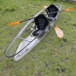 Light - Weight Polycarbonate Sea Kayak With Outrigger For 2 Person