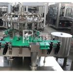 1500BPH 0-2L Fruit Juice Beverage Hot Filling Machine for Glass Bottle Pull Ring