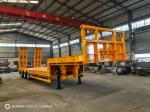 60ton Extendable Lowbed Trailer 3 /4/5 Axles Heavy Duty Hydraulic Lowboy Semi