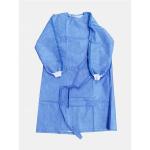 Sterile Disposable isolation gown surgical gown with Rib Cuff AAMI Level 3 sms