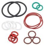 Customizable NBR EPDM FKM NR SBR As568 Flat Rubber O Ring for Excavator Machine