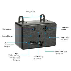 Wholesale Mini Deterrent Ultrasonic Dog Bark Control Silent ultrasonic anti dog barking devices from china suppliers