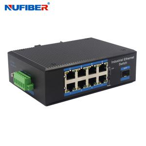 Wholesale Aluminum Alloy 8 Port Poe Ethernet Switch For Security System Unmanaged Industrial Switch from china suppliers