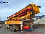 XCMG HB56m Used Concrete Pump Truck 295Kw Engine Power And 56m Vertical Reach