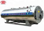 WNS Series Horizontal Type Oil / Gas Fired Steam Boiler For Washing Equipment