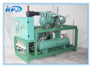 China Single Screw Type Compressor Refrigeration Condensing Units / Refrigerator Cooling Unit on sale