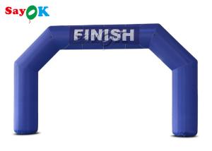 Wholesale Inflatable Race Arch 210D 6m 20ft Blue Giant Inflatable Arch Start Finish Line from china suppliers