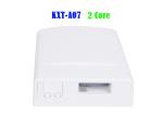 Network 4 Ports Fiber Optic Cable Termination Box 2 Core SC APC 120*80*25 Mm