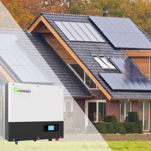 Wholesale Growatt 100Kw Inverter Price Hybrid Solar Inverter Without Battery 10Kw Hybrid Solar Inverter Single Phase from china suppliers