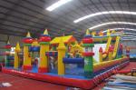 Giant Tiger Commercial Inflatable Bouncer And Slide For Children 18x10m