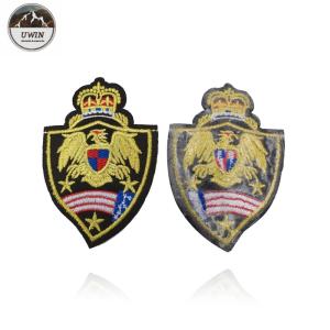 Wholesale Luxury Royal Custom Uniform Patches , Handmade Personalized Iron On Appliques from china suppliers