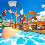 Outdoor Entertainment Swirly Water Slide Aqua Spiral Slide For Pool