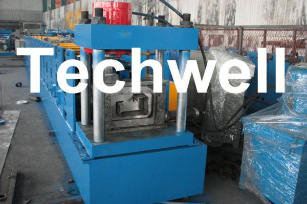 G.i Coil / Carbon Steel 1.5 - 2.5mm Roller Shutter Forming Machine For Rolling