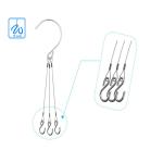 Indoor Hanging Planter Flower Pot Stainless Steel Wire Rope Hanging Kit For