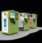 University Smart Recycling Vending Machine For Waste Fabric Reward Coupon /
