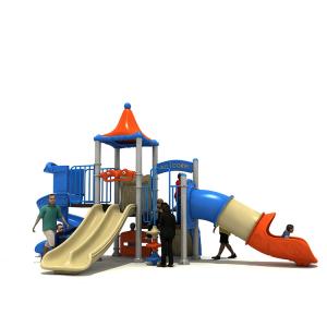 Wholesale Children Plastic Playground Park Slide YST-19062 Outdoor 11 X 6.8 X 6.8m from china suppliers