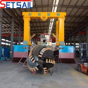 Wholesale PLC Siemens Controlled 22-inch Diesel Engine Hydraulic Cutter Suction Dredger with Underwater Pump from china suppliers