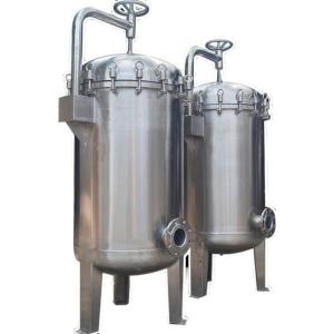 Wholesale 62KG Single Bag 304 Stainless Steel Sand and Impurities Removal Bag Filter from china suppliers