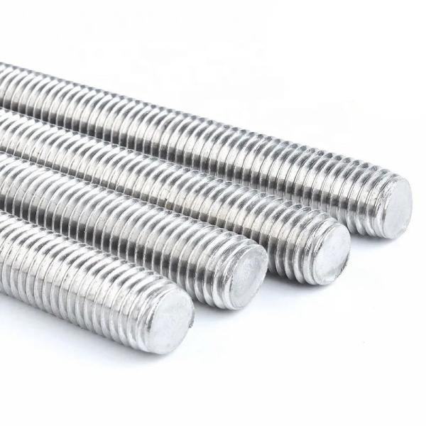 DIN 975 Stainless Steel 304 316 A2 A4 Threaded Rod Stud Bolt with hex but and