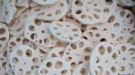 OEM Natural Color IQF Frozen Food / Freezing Lotus Root Slices With Delicious