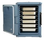 Front Loading Insulated Food Pan Carrier , Polyurethane Foam Food Pan Carrier 6