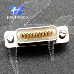 Micro-D MWDM Solder Cup Metal Shell Connectors ,MWDM2L-21TSM.