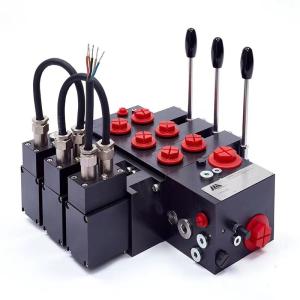 Wholesale CAN Explosion Proof Load Sensitive Proportional Multiway Valve 3 Series 3 Connection And 5 Series 3 Connection from china suppliers