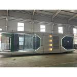 Mobile Container Hotel Prefabricated Capsule House For Touring Online Technical