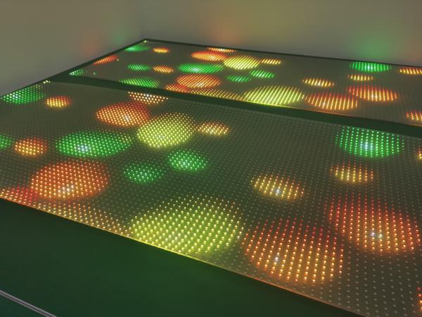 Super Slim Flexible Transparent LED Film Adhesive Advertising LED Display for